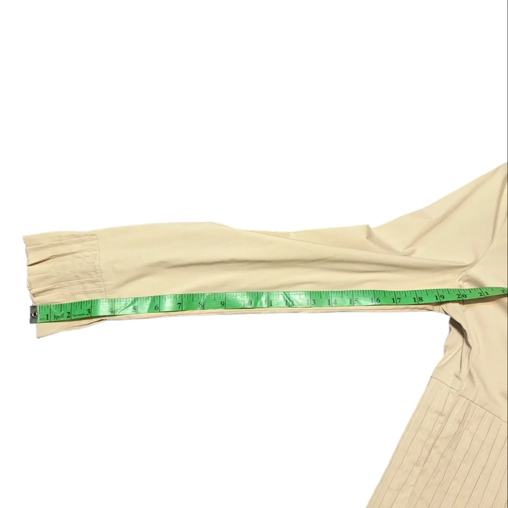 Akris Pleated Button Down Shirt - Picture 6 of 9